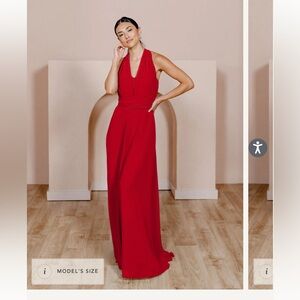 Revelry Devan Convertible Dress Poppy